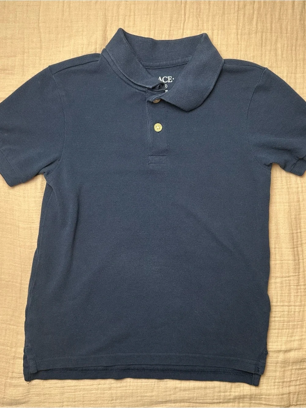 The Children’s Place Boys Navy Uniform Polo Shirts 3 Pack Size S(5/6)